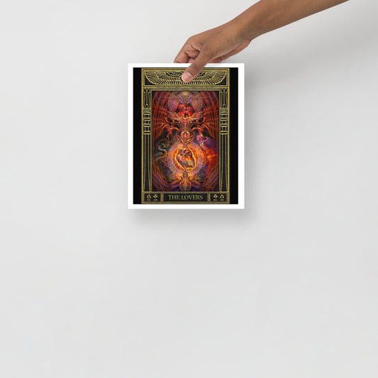 The Lovers Tarot Poster