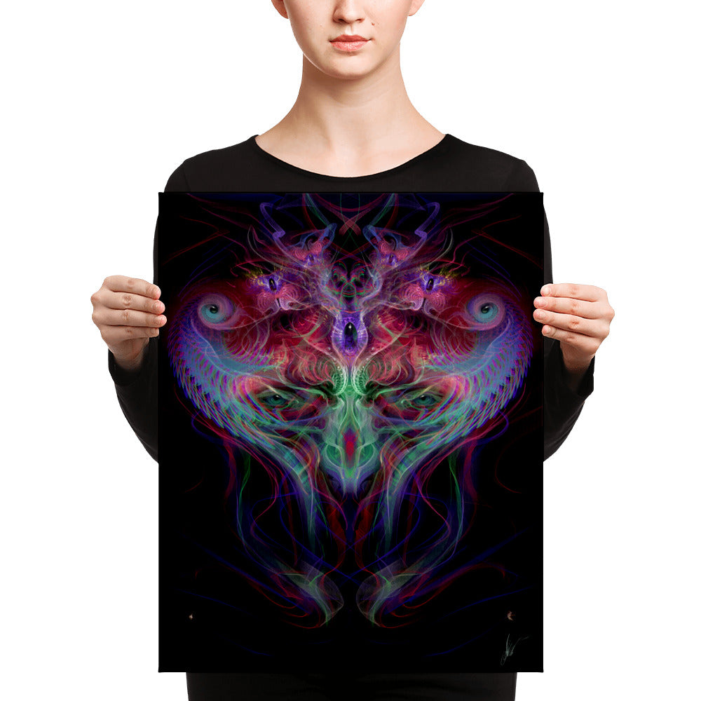 Interdimensional Being - Canvas