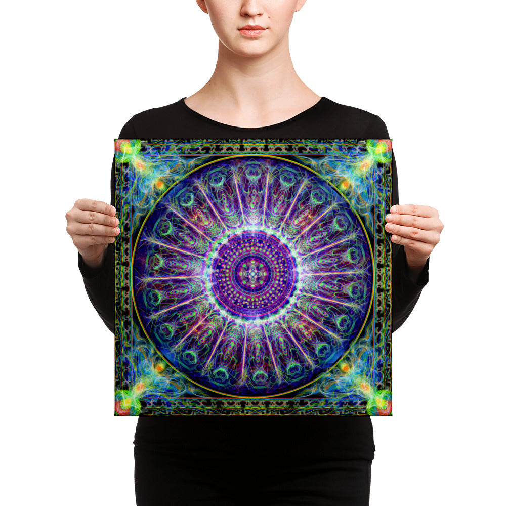 Subtle Realm Mandala - Canvas