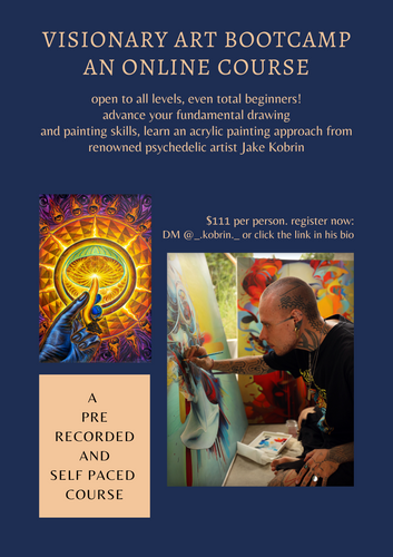 Visionary Art Bootcamp: Online Painting Course