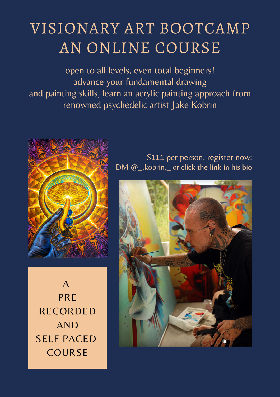 Visionary Art Bootcamp: Online Painting Course