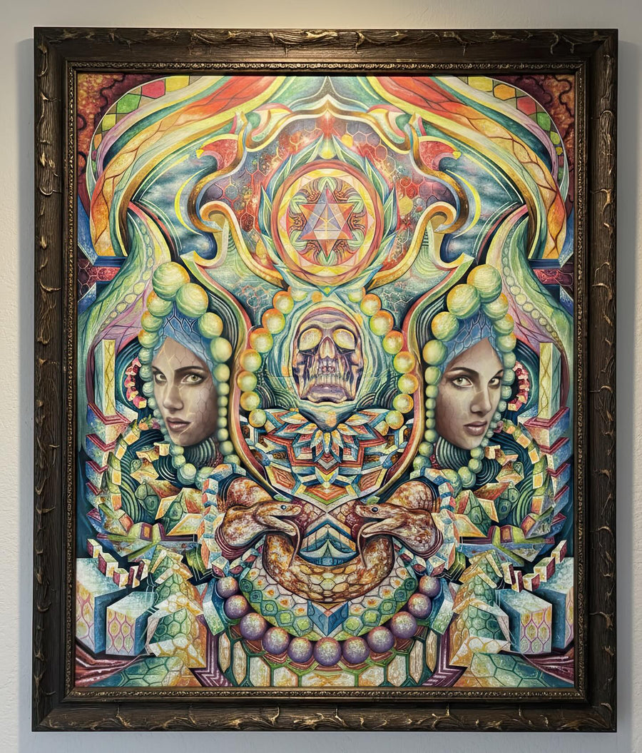 Crystal Skull, artwork by Jake Kobrin