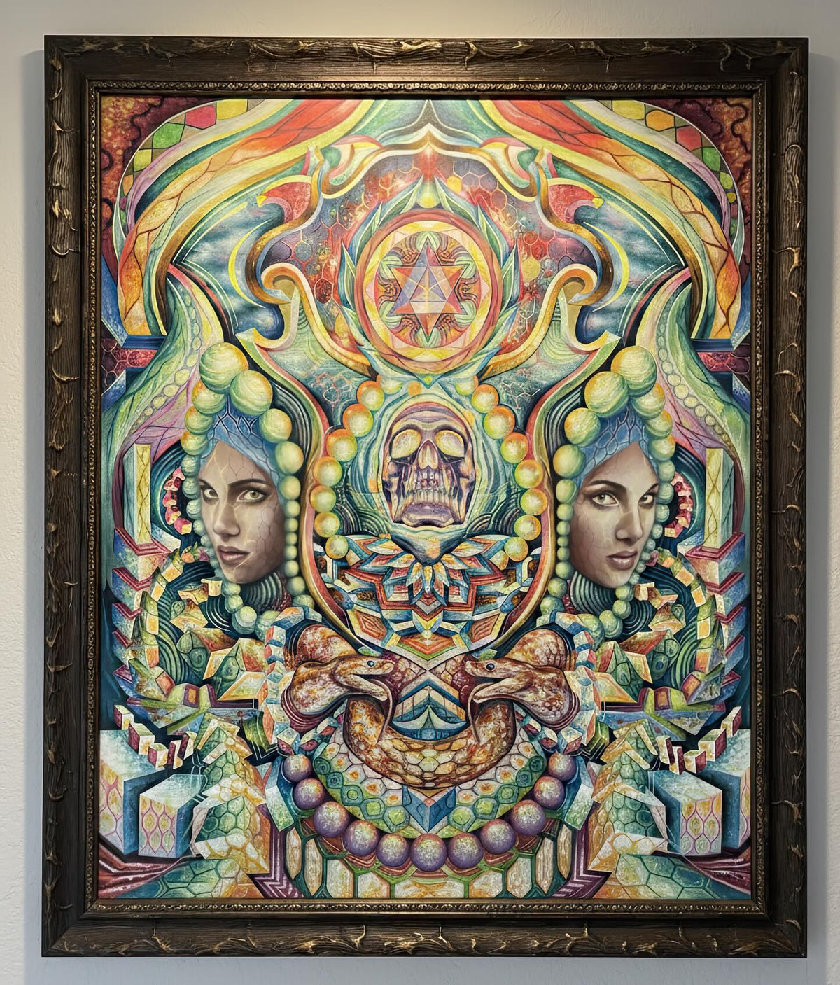 Crystal Skull, artwork by Jake Kobrin