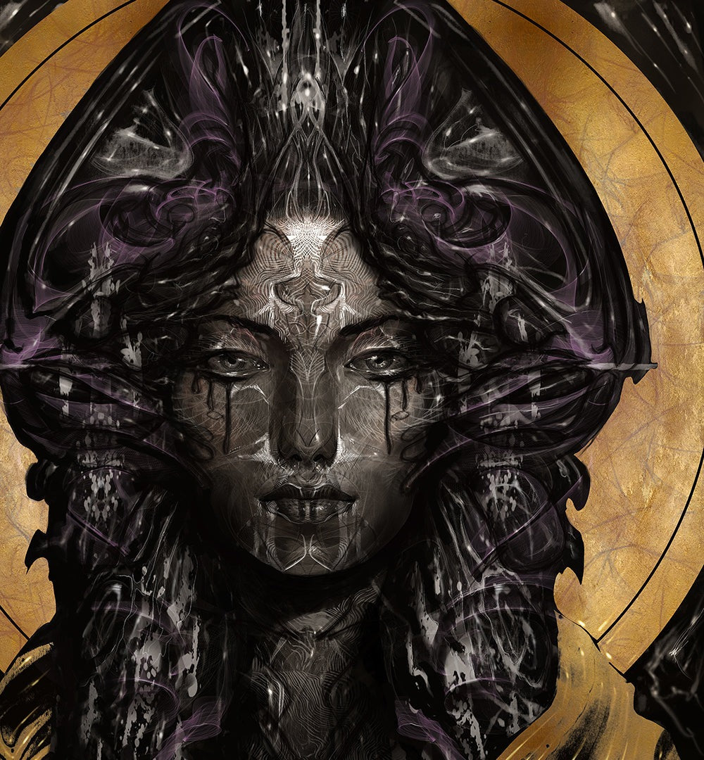 Black Madonna, artwork by Jake Kobrin