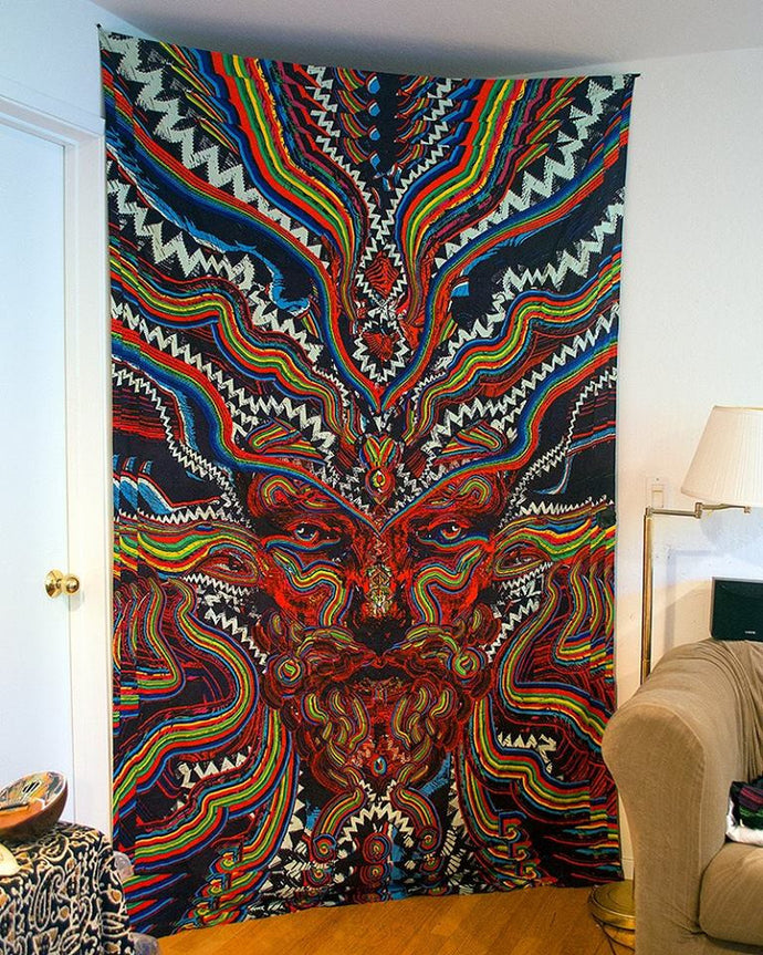 Bicycle Day 3D Tapestry
