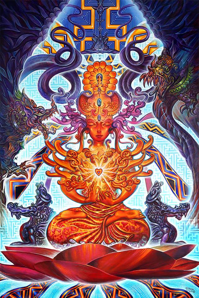 Equanimity Ltd Edition A3 Giclee Paper Print