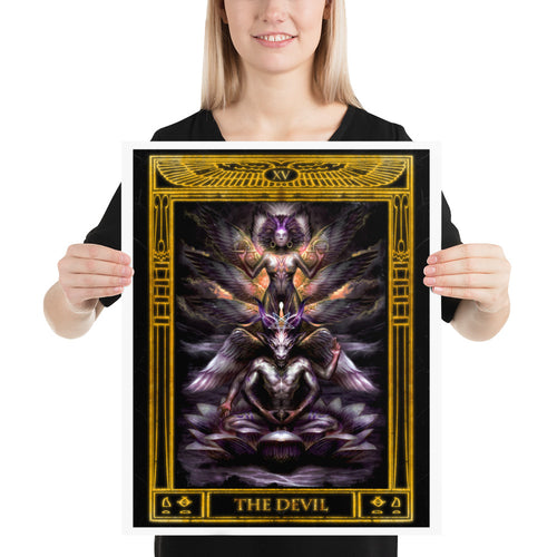 The Devil Tarot Poster