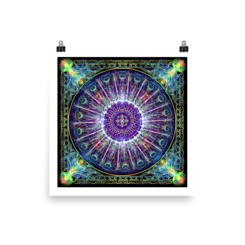 Subtle Realm Mandala - Poster