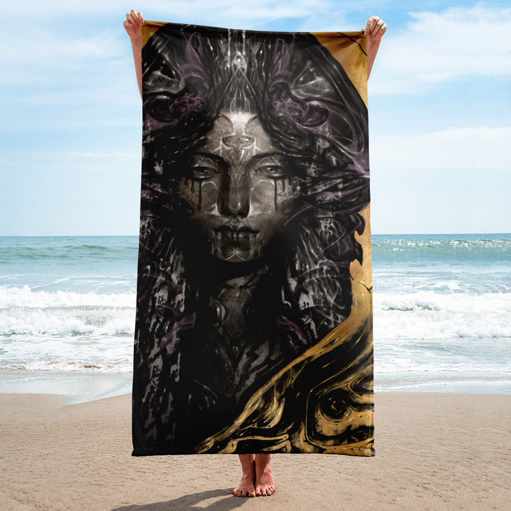 Black Madonna - Towel