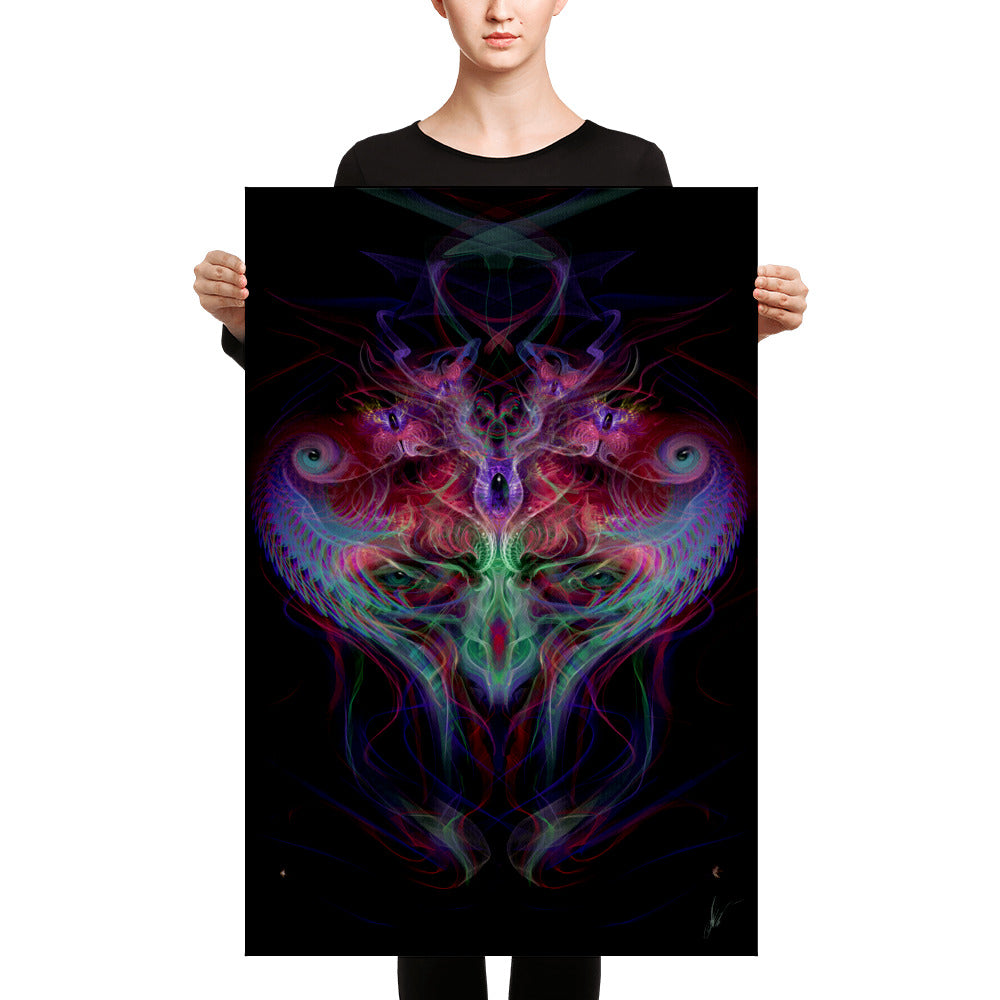 Interdimensional Being - Canvas