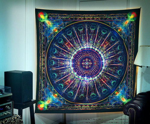 Subtle Realm Mandala Sublimation Tapestry